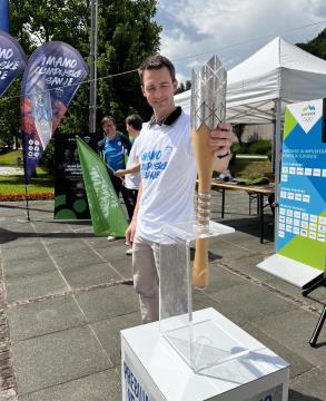 Slovenska bakla gorela v Laškem 1